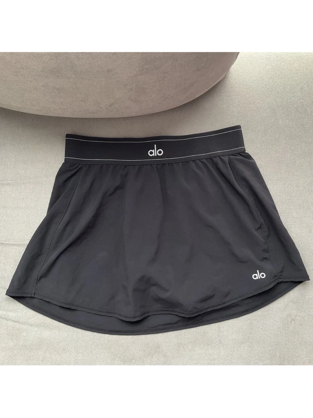 ALO Yoga Black Mini Skort